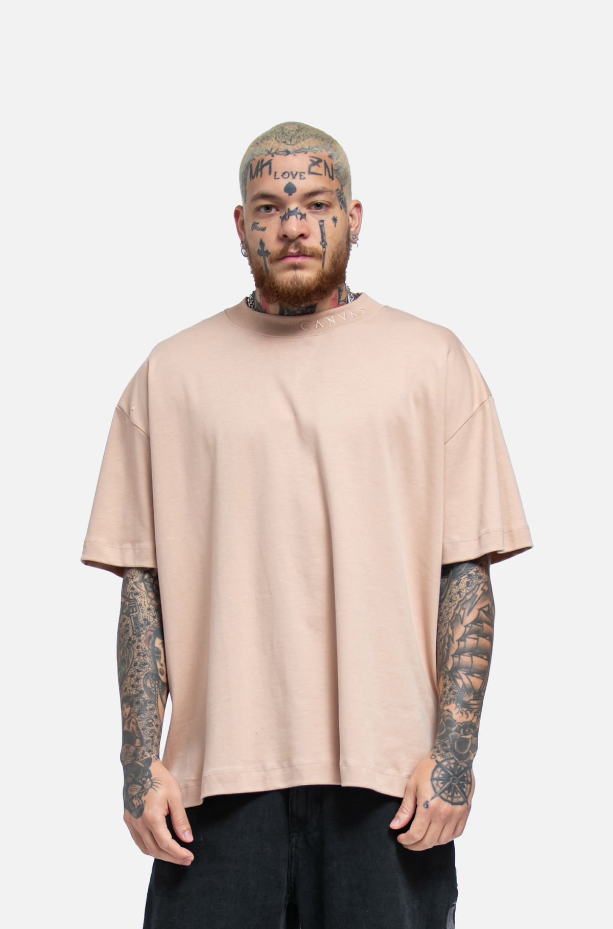 Camiseta Huge approve Canvas Bege