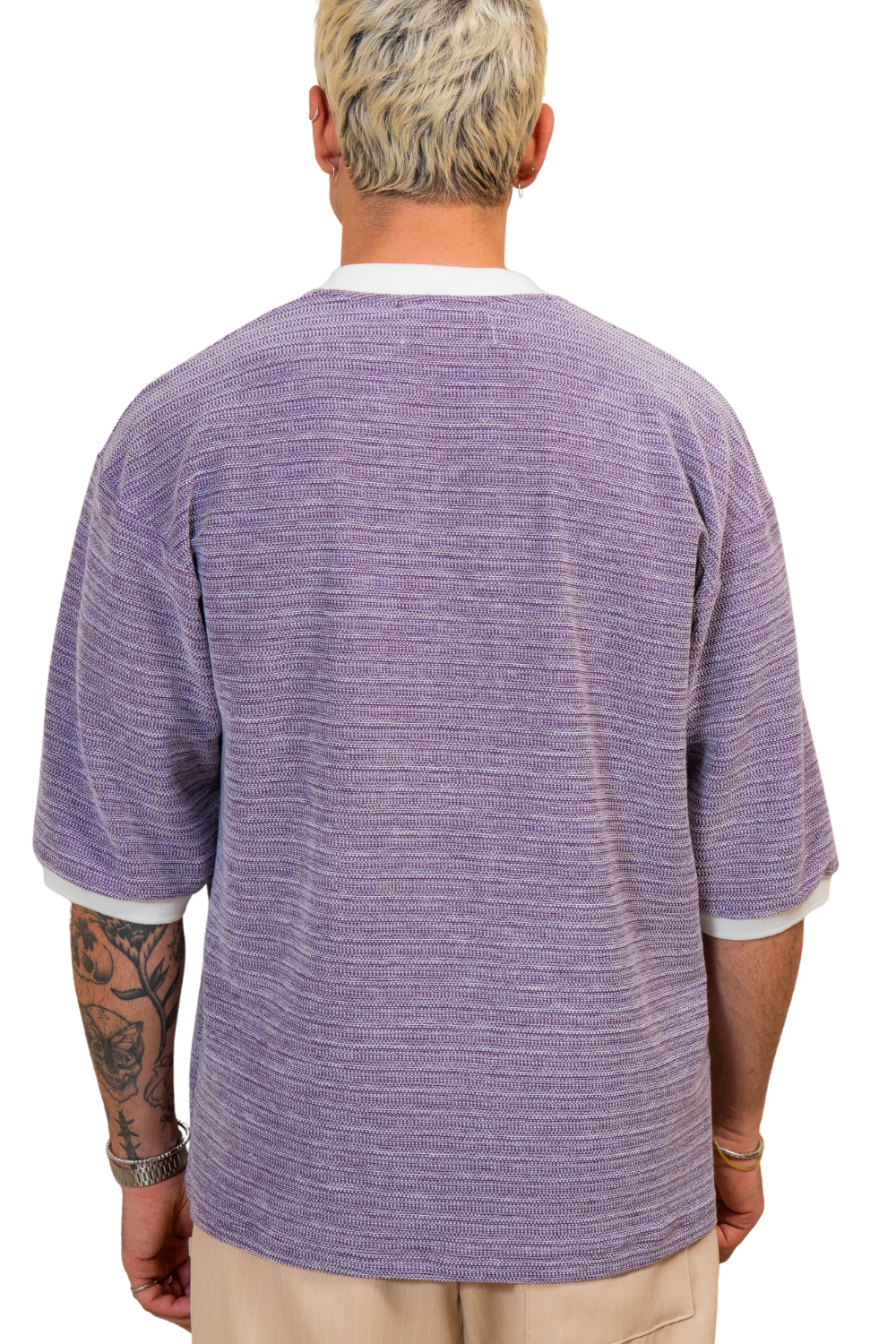 CAMISETA TOTANKA OVERSIZED PURPLE FIORE