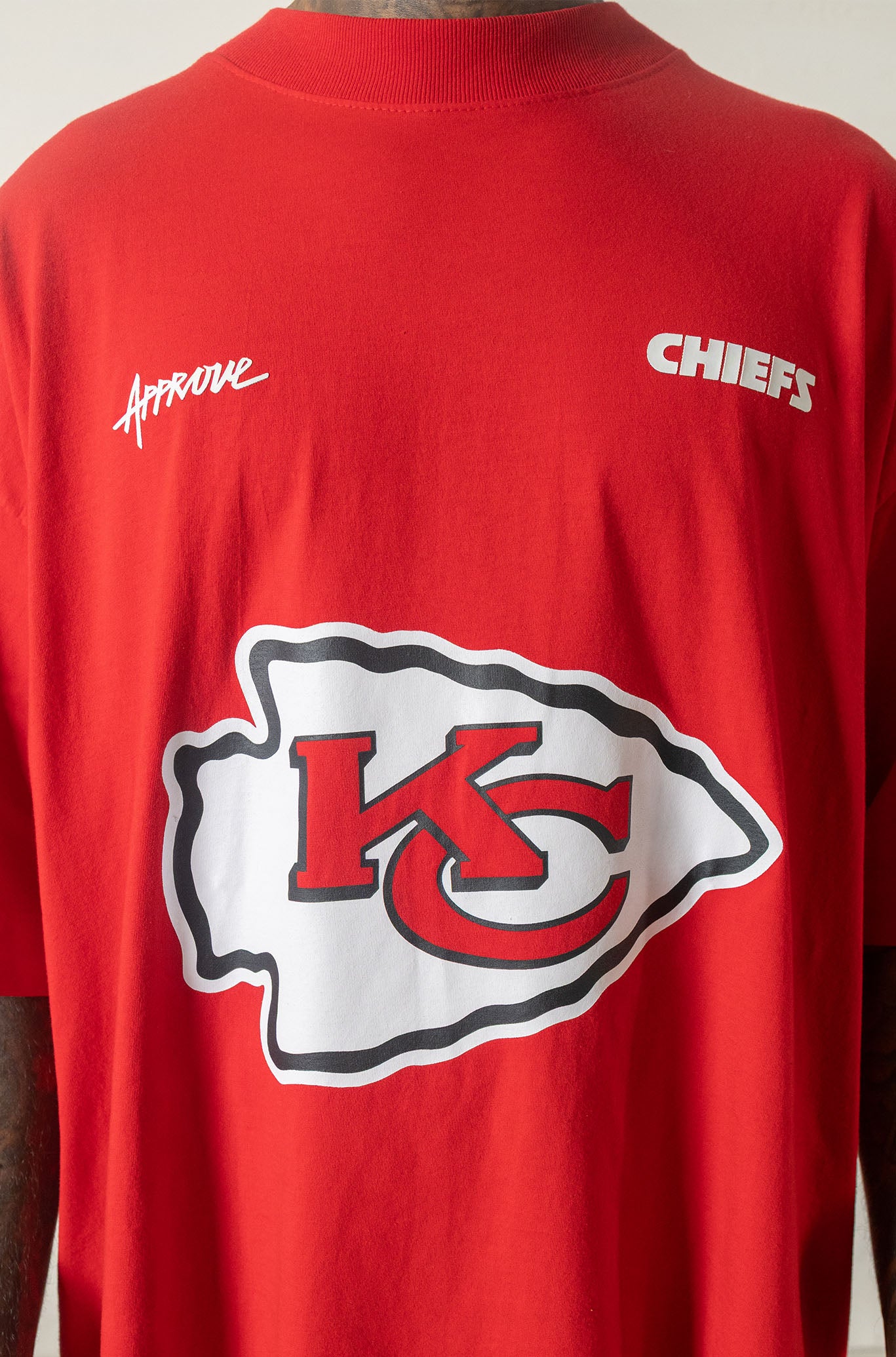 Camiseta huge Approve X NFL Chiefs Vermelho