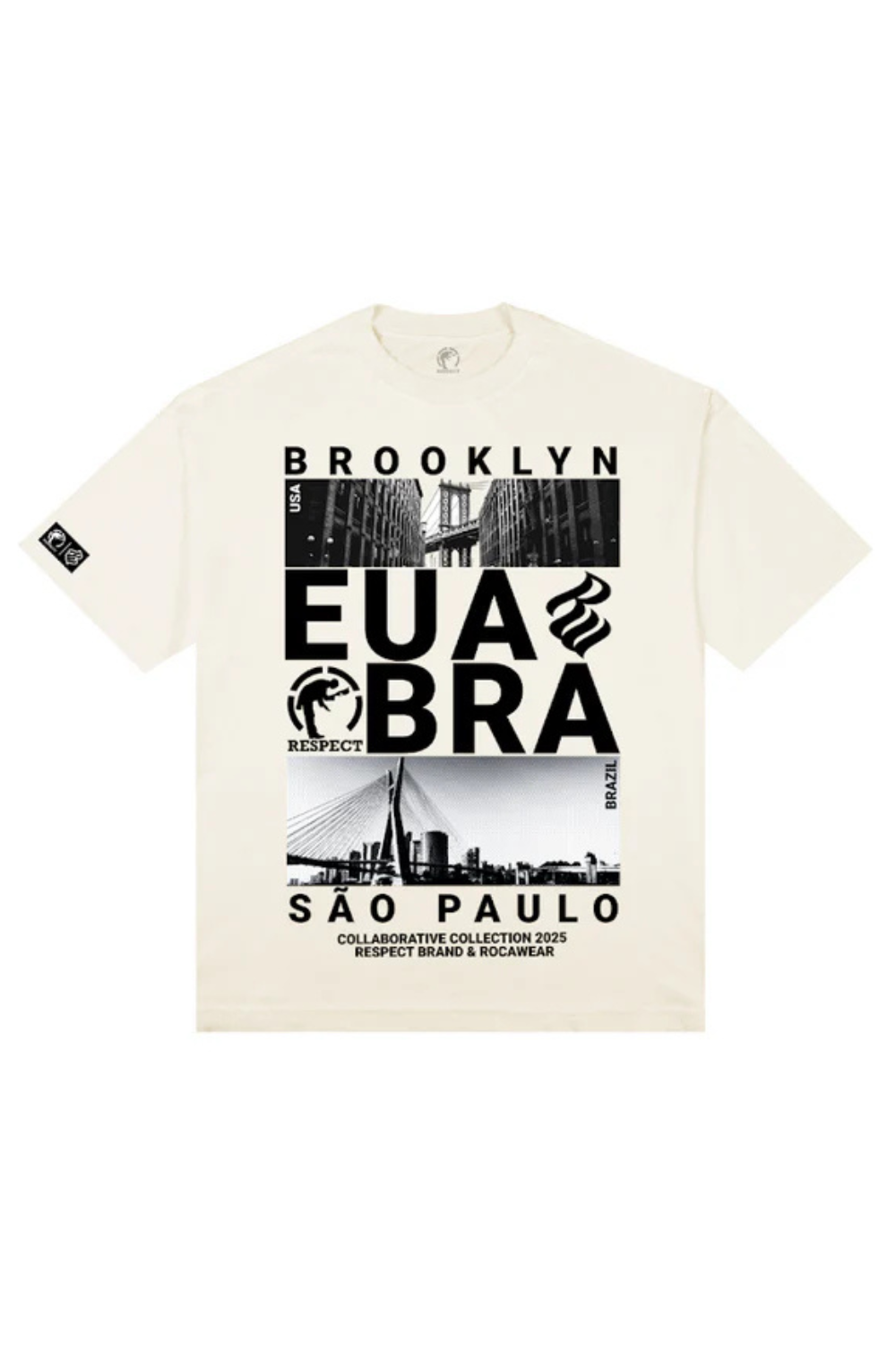 CAMISETA RESPECT OVERSIZED BROOKLIN RWTSBRKL
