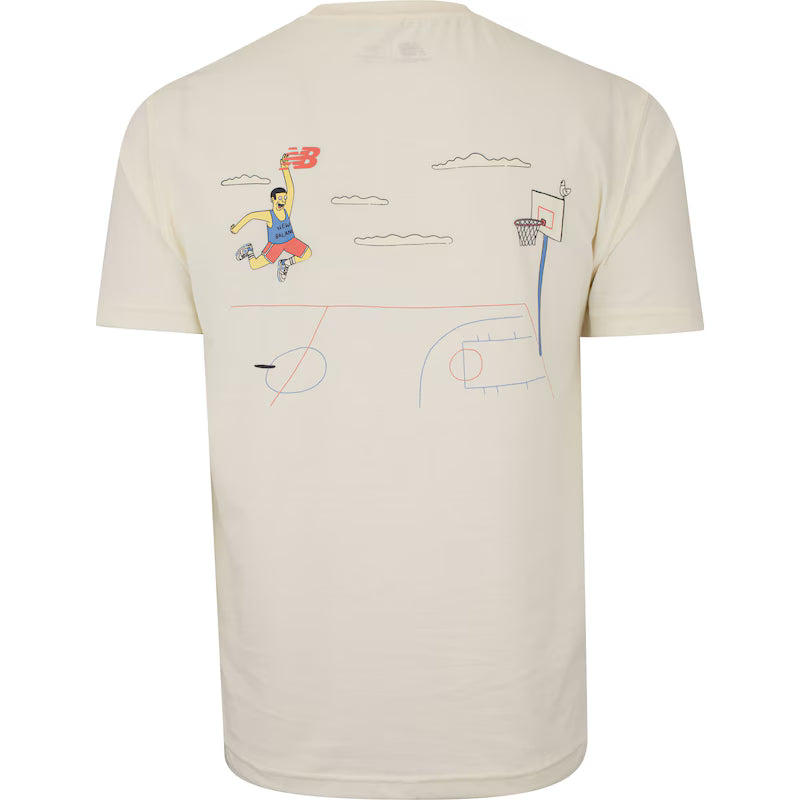Camiseta NB Athletics Hoops cartoon