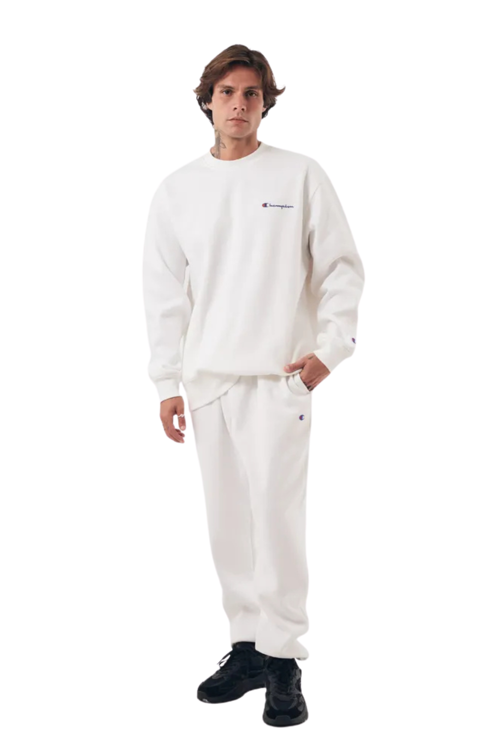 MOLETOM CHAMPION CREWNECK ATH MINI SCRIPT GF88BY08160OFF