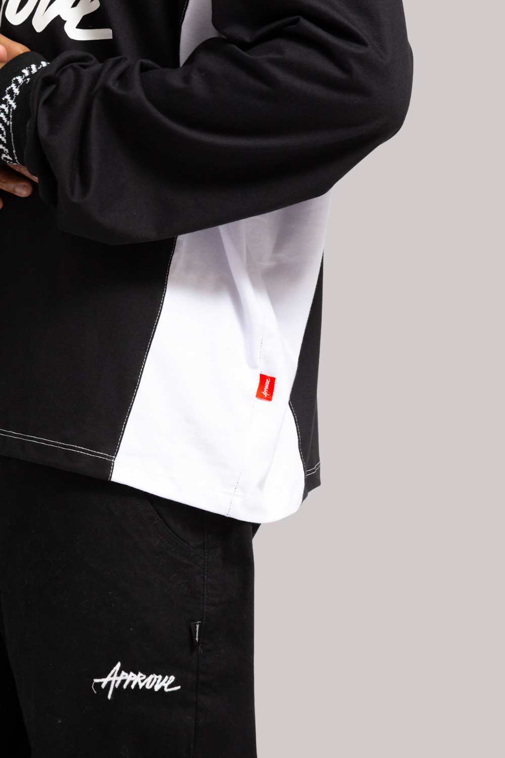 CAMISETA MANGA LONGA APPROVE X CORINTHIANS II