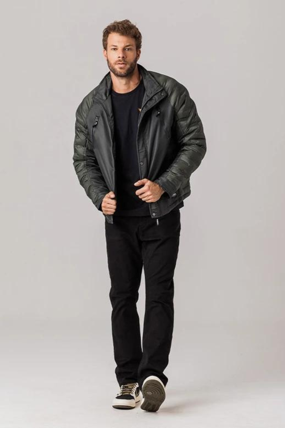 JAQUETA ROCK SODA PUFFER GOLA ALTA