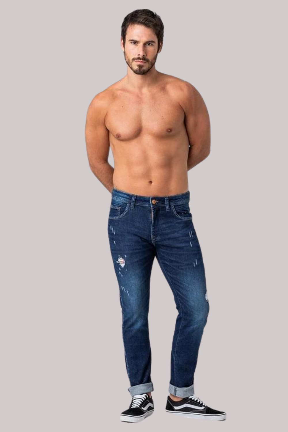 CALÇA ROCK SODA JEANS SUPER SKINNY