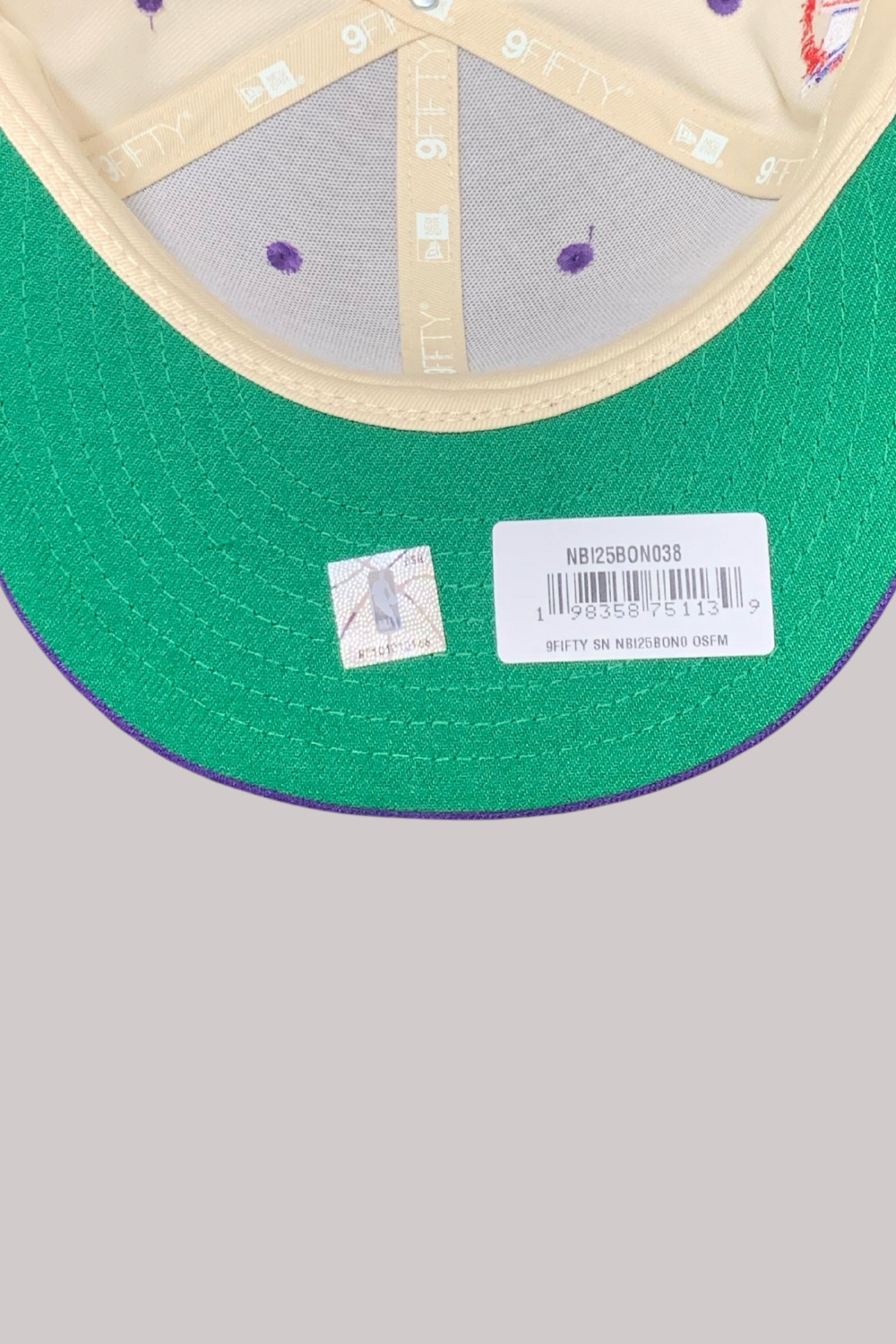 BONÉ NEW ERA 950 SN FASHION FANPAGE LOS ANGELES LAKERS NBI25BON038