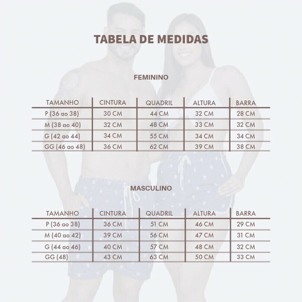 SHORTS SUMMER BEACH STORE FOLHAS DE ADÃO