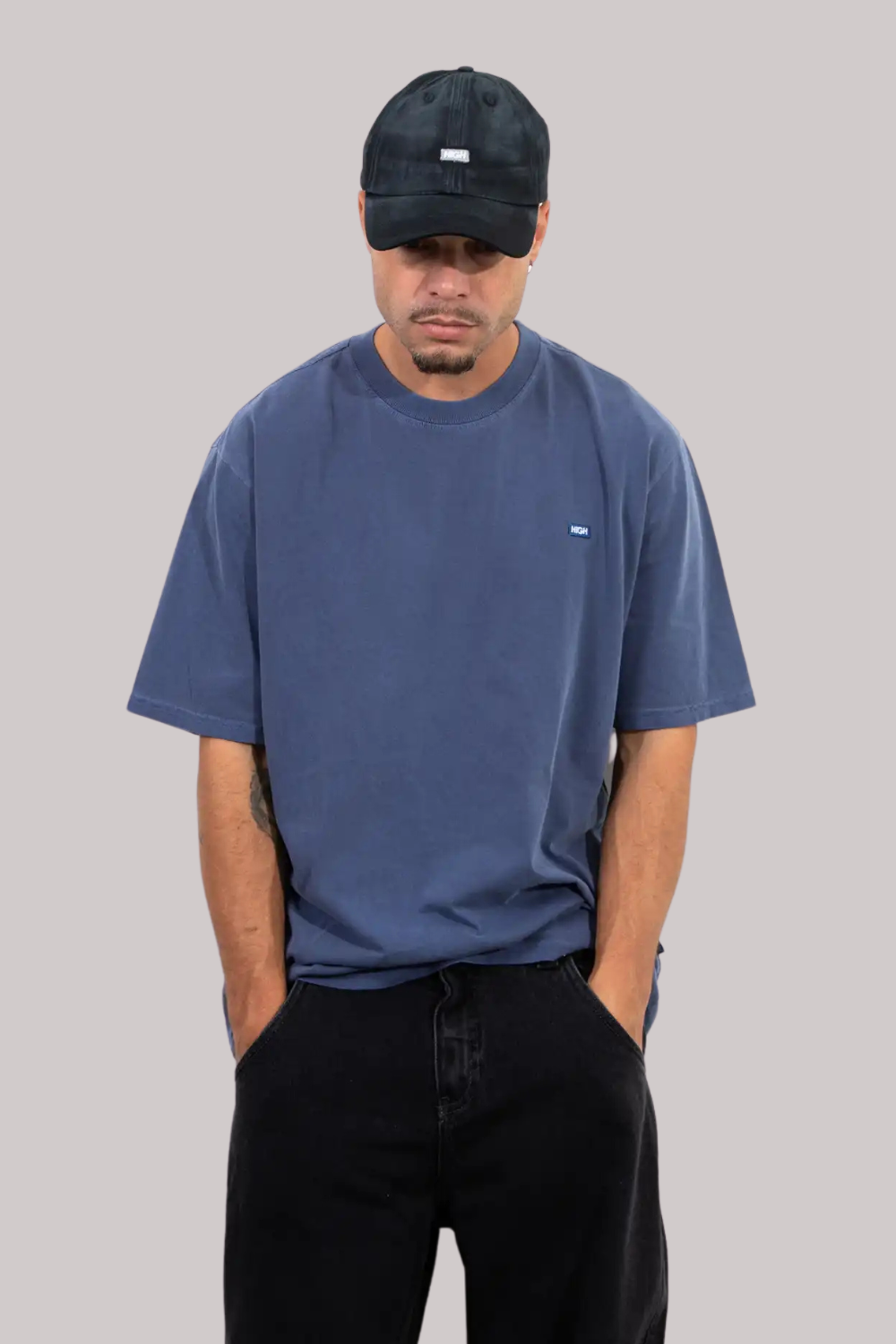 CAMISETA HIGH OVERSIZED TEE LOGO LINE