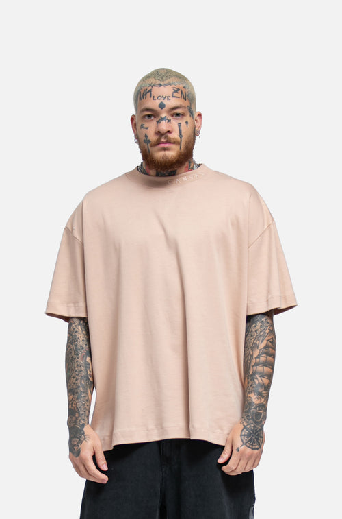 Camiseta Huge approve Canvas Bege
