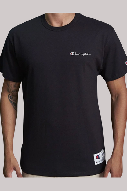 CAMISETA CHAMPION MC MINI LOGO EMB