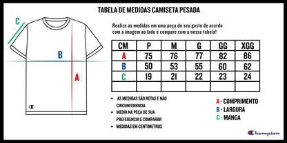CAMISETA CHAMPION PES MC LOGO EMBROIDERY SCRIPT Y08069B-RX