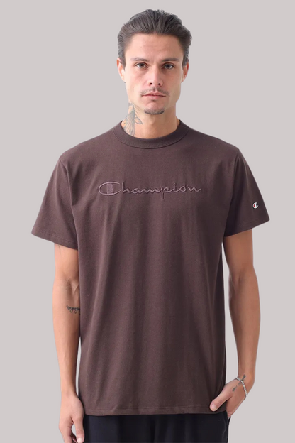 CAMISETA CHAMPION BORDADO EVA TECIDO MEIA MALHA GROSSO GT220B124110