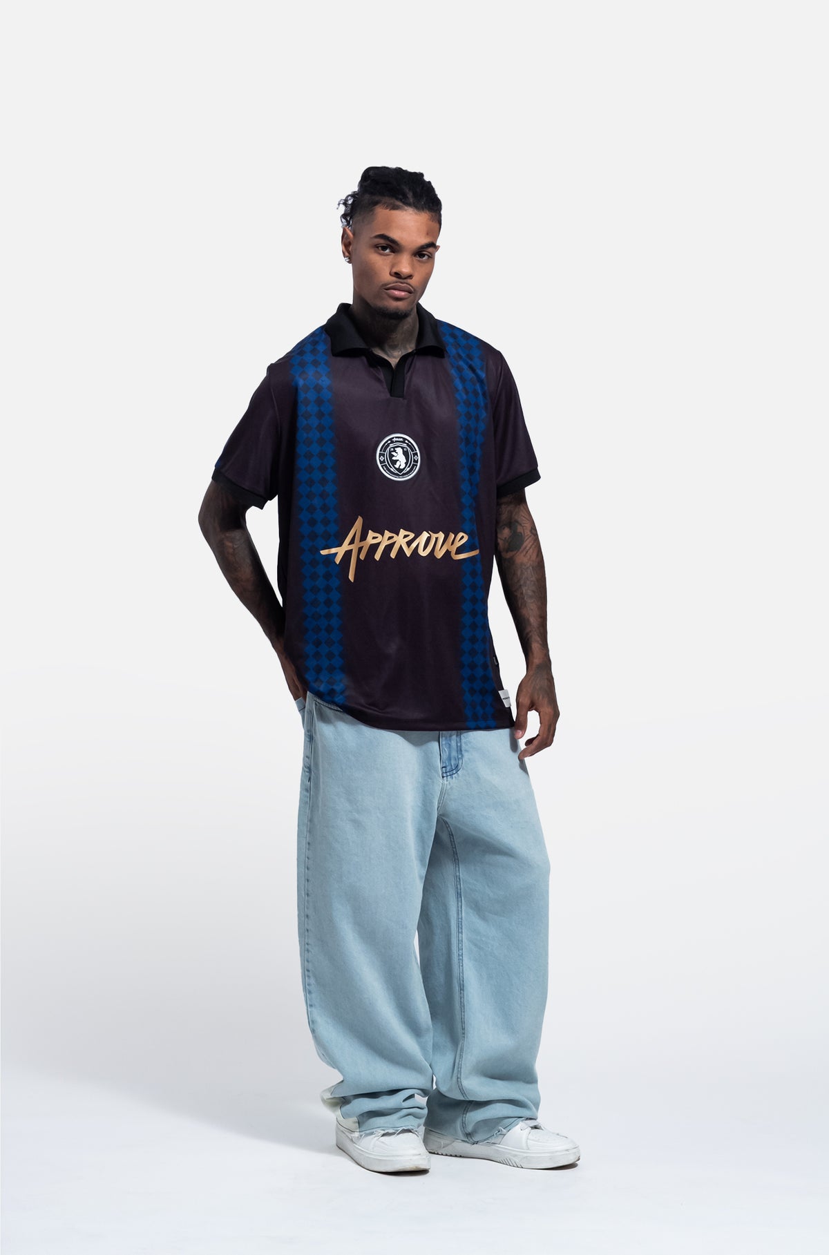 Camiseta Dry polo listras Approve only