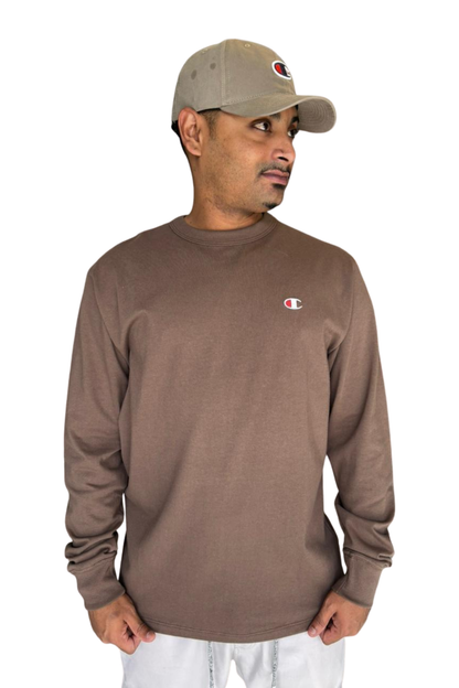 CAMISETA MANGA LONGA CHAMPION CLOG BORDADO T3244BY06145.MR