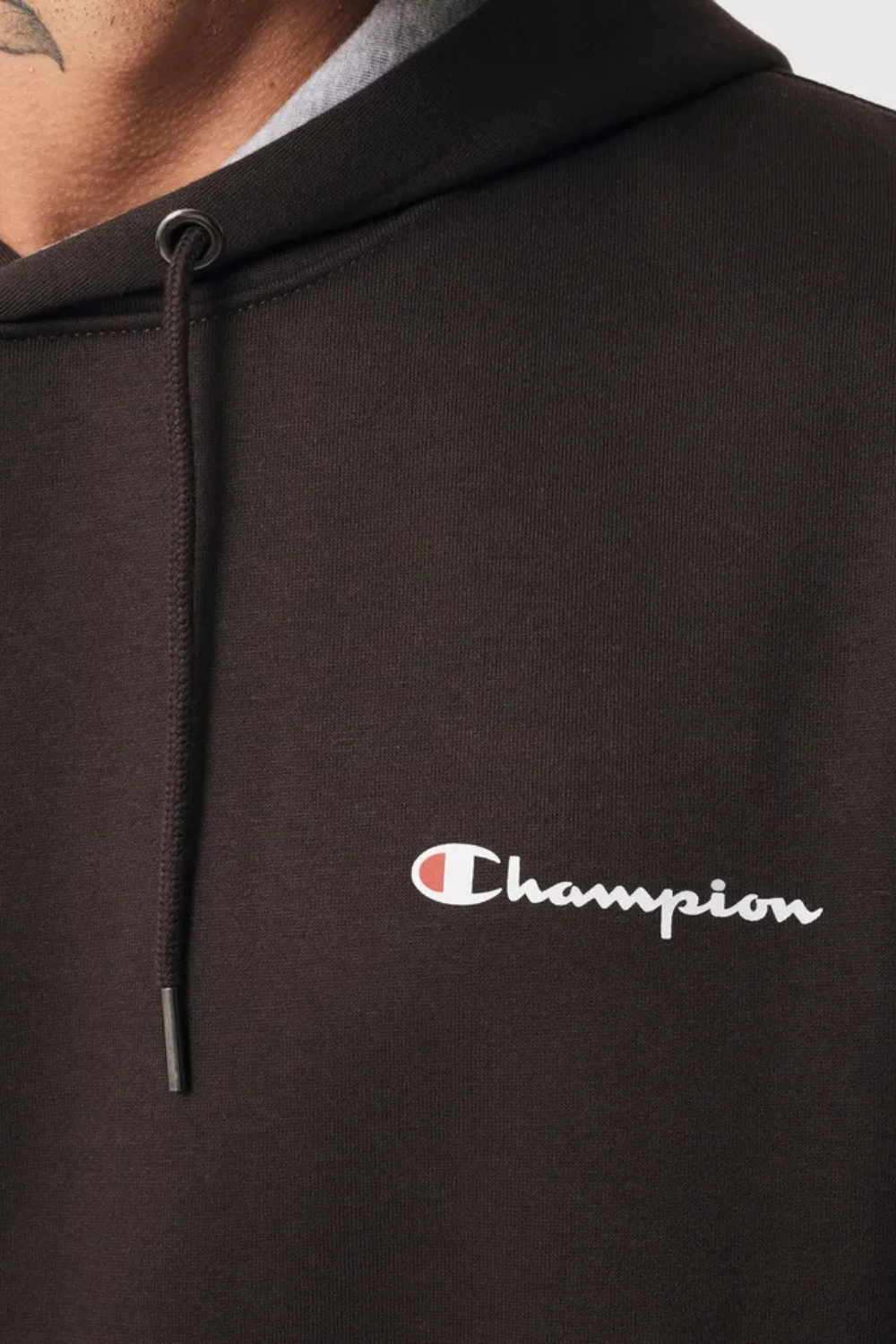 MOLETOM CHAMPION HOODIE ATH MINI SCRIPT GF89BY08160MR