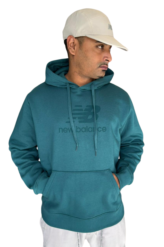 MOLETOM COM CAPUZ NB ESSENTIALS BASIC MT31537B.VD