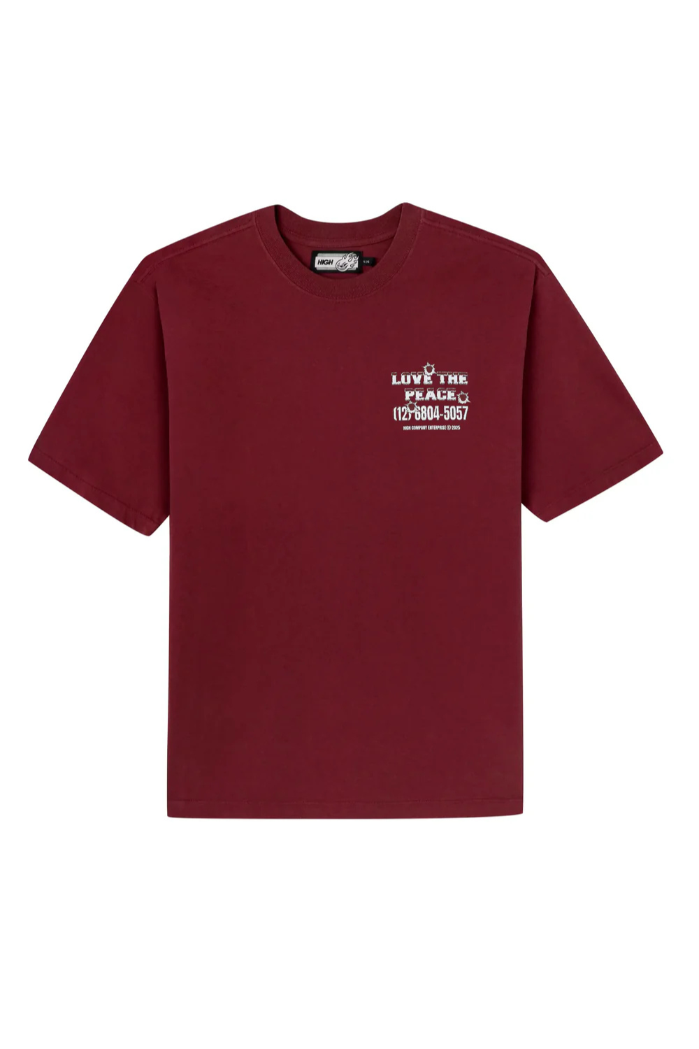 CAMISETA HIGH TEE LOVE THE PEACE TS736.03