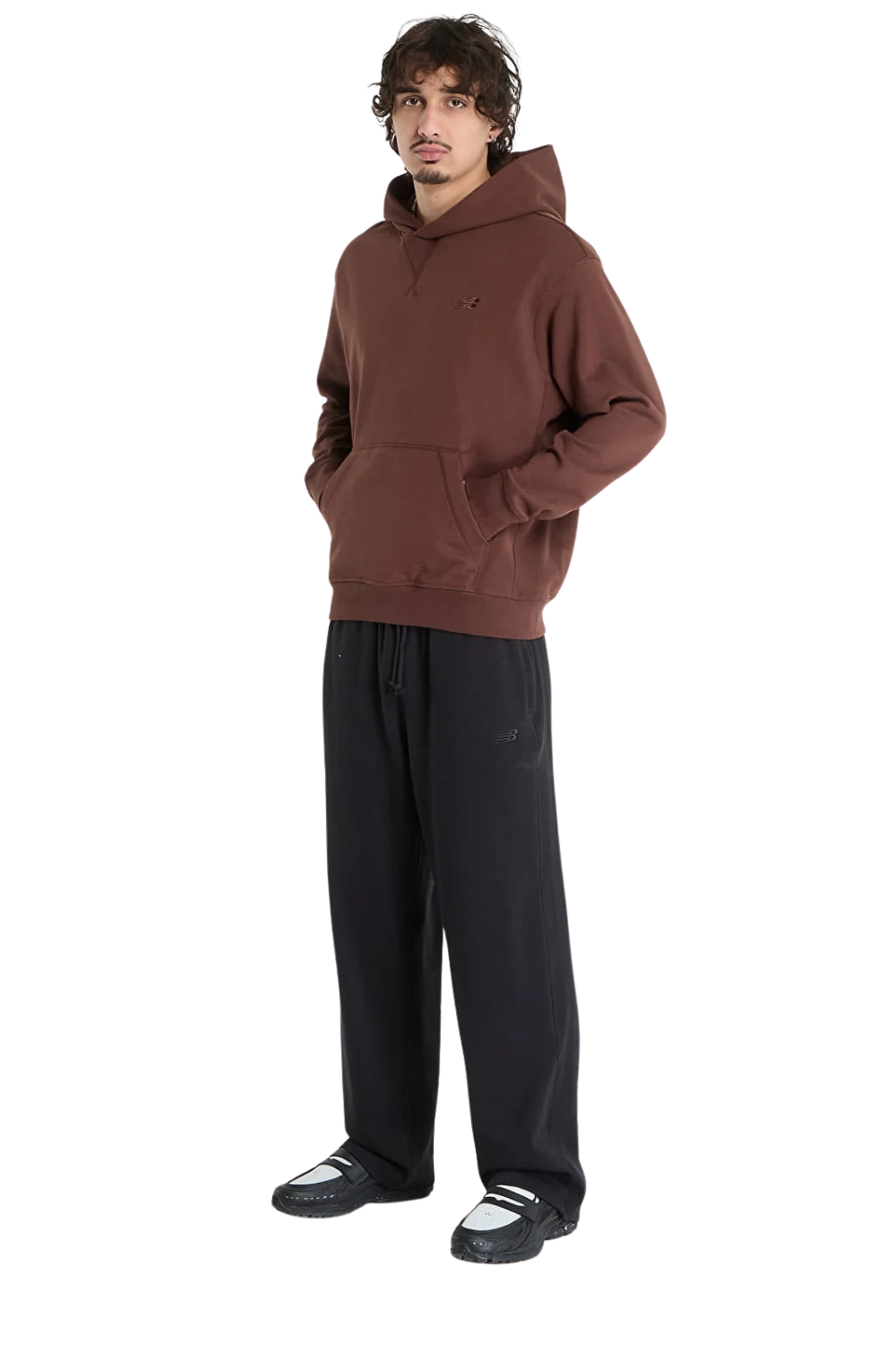 CASACO COM CAPUZ NEW BALANCE ATHLETICS SMALL LOGO MT41534B