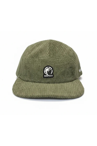 BONÉ RESPECT FIVE PANEL COTELE BON02VDO