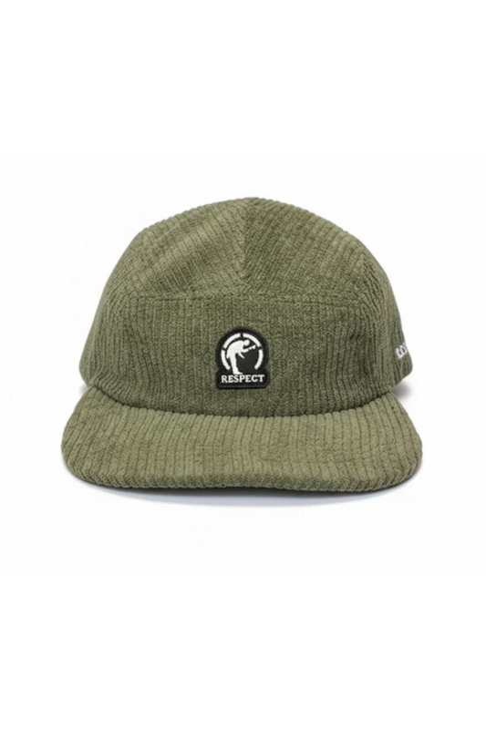 BONÉ RESPECT FIVE PANEL COTELE BON02VDO