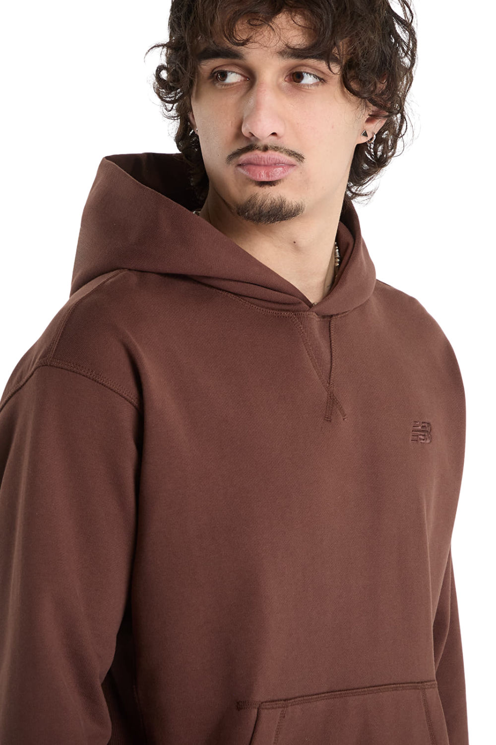 CASACO COM CAPUZ NEW BALANCE ATHLETICS SMALL LOGO MT41534B