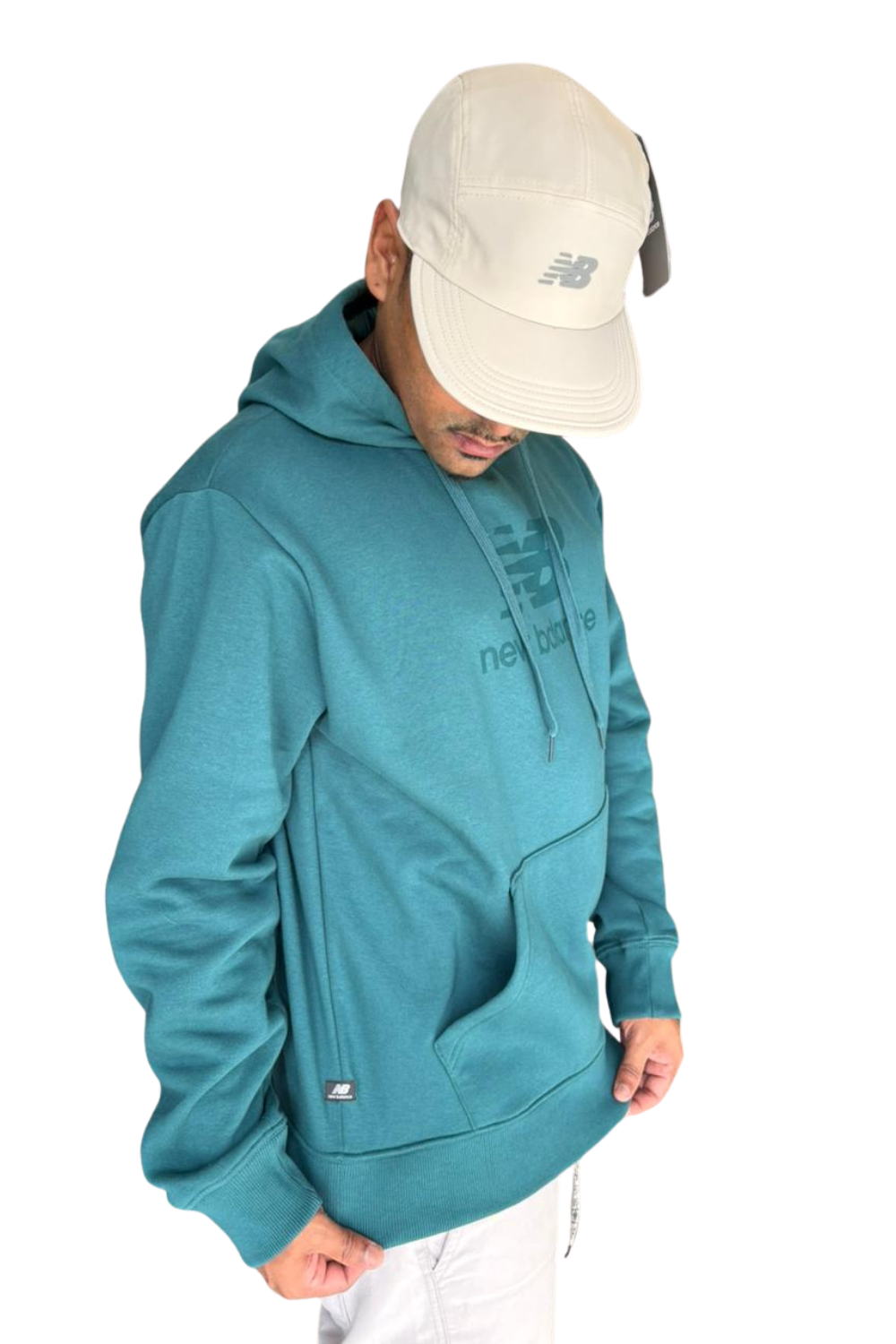 MOLETOM COM CAPUZ NB ESSENTIALS BASIC MT31537B.VD