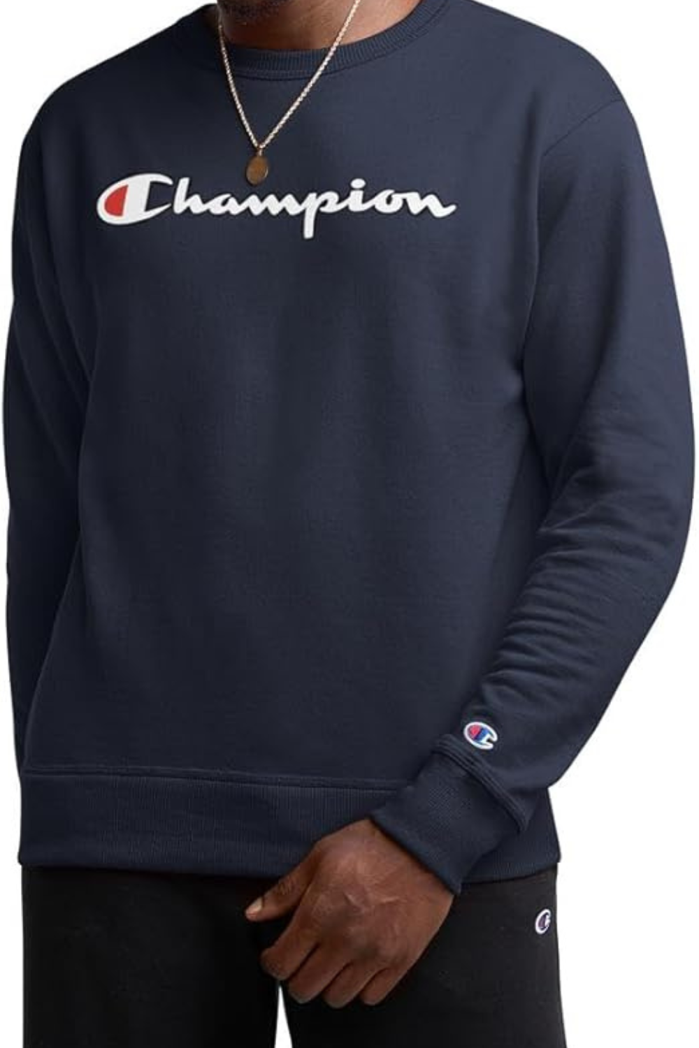 MOLETOM CHAMPION CREWNECK ATH SCRIPT GF88BY06794OAZM
