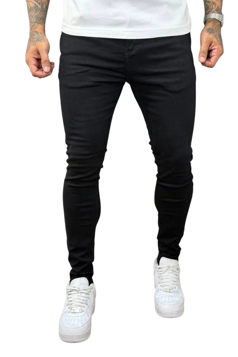 CALÇA LLEVA JEANS SKINNY BASICA LL9109