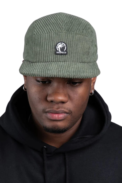 BONÉ RESPECT FIVE PANEL COTELE BON02VDO