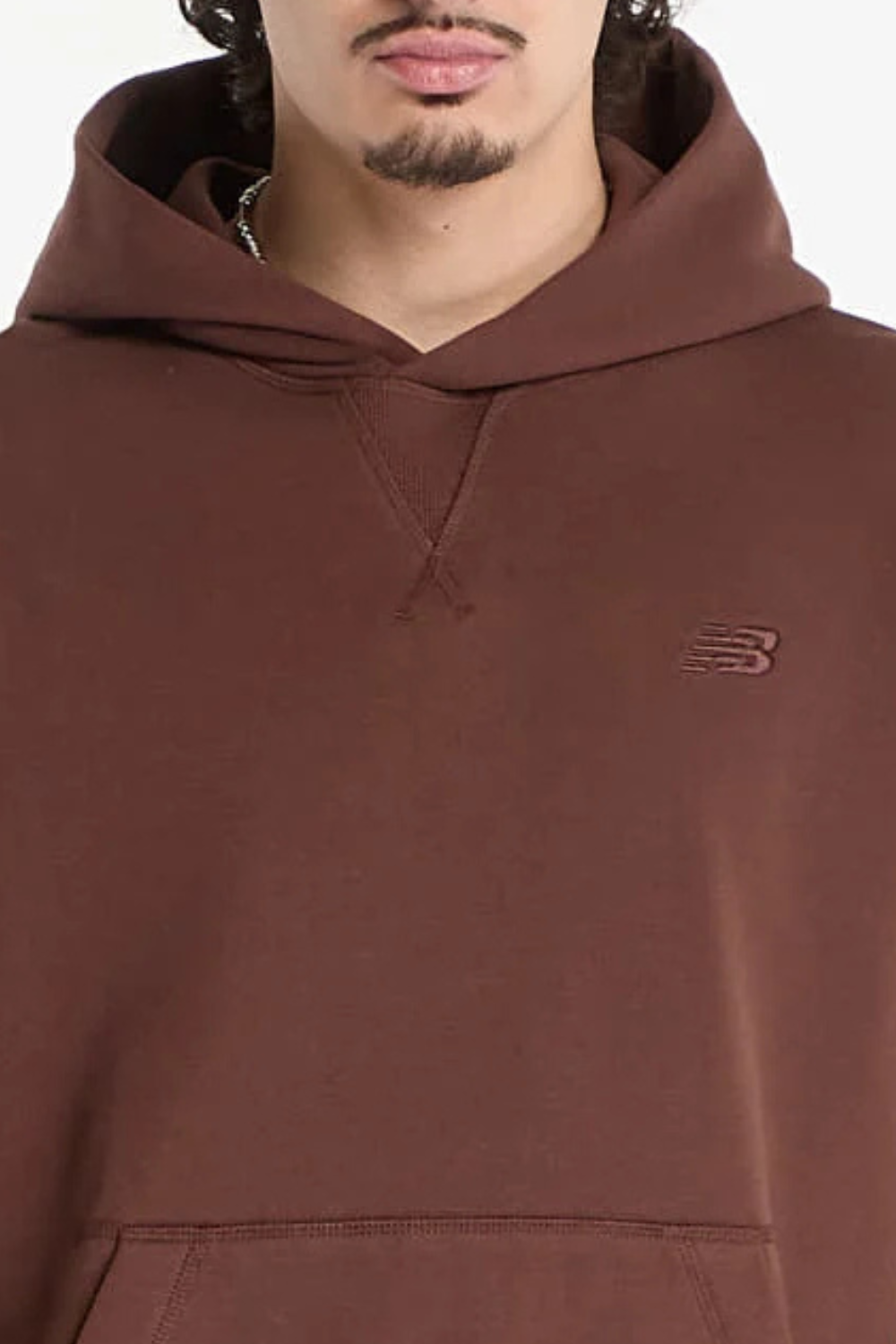 CASACO COM CAPUZ NEW BALANCE ATHLETICS SMALL LOGO MT41534B