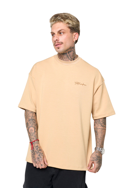 CAMISETA TOTANKA OVERSIZED SIMPLE LINE OV801107BG