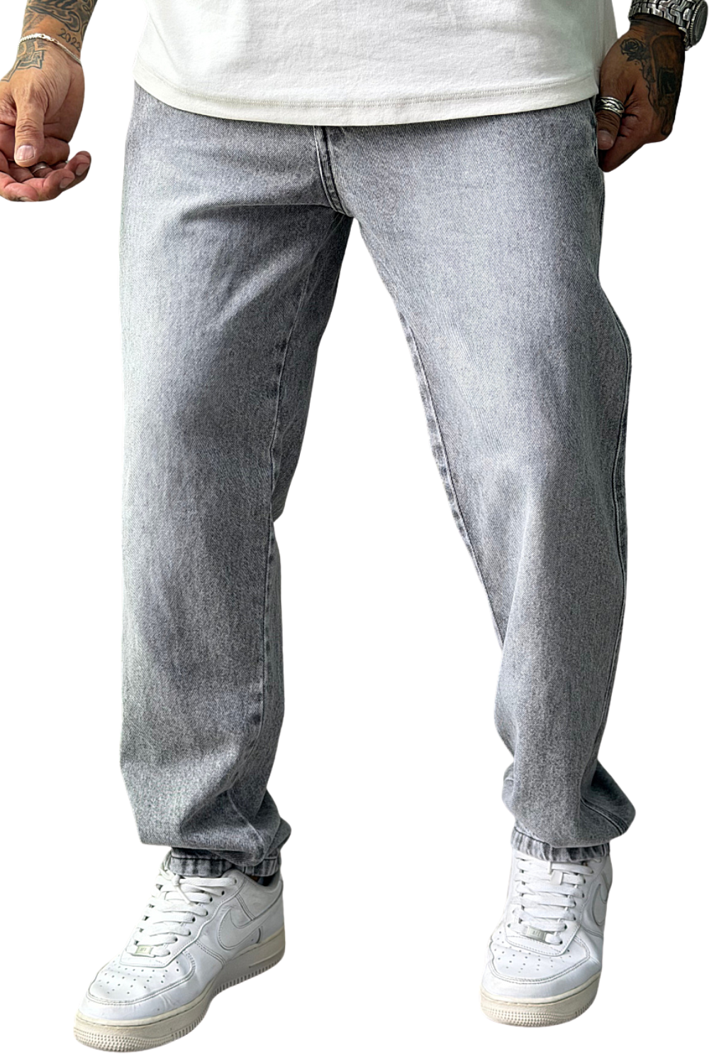 CALÇA JAY JONES OVERSIZED DESTROYED JJ8372