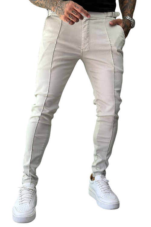 CALÇA JAY JONES ALFAIATARIA C/ AJUSTE/FECHO LATERAIS JJ8453