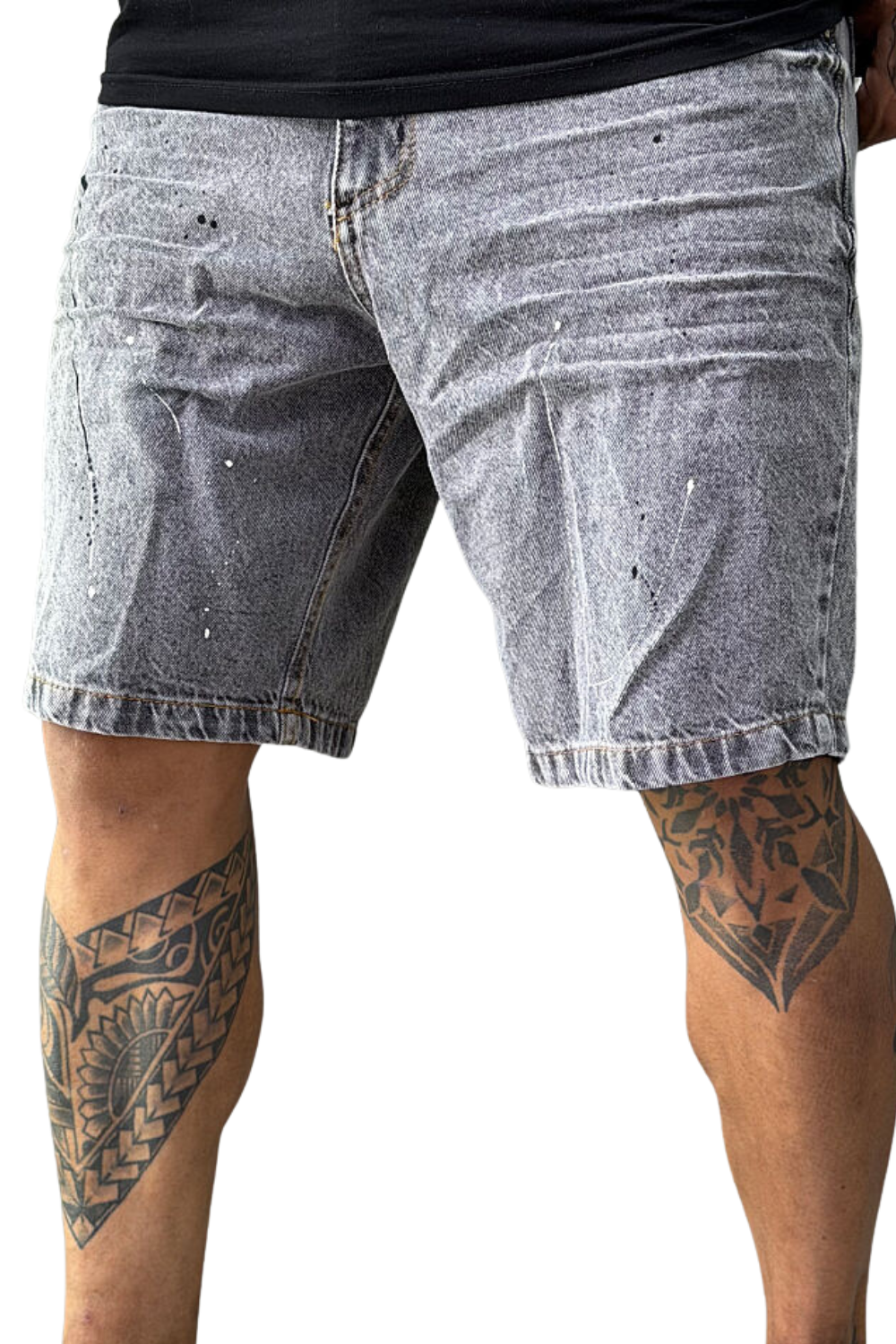 BERMUDA JAY JONES CINZA COM BARRA JAY8498