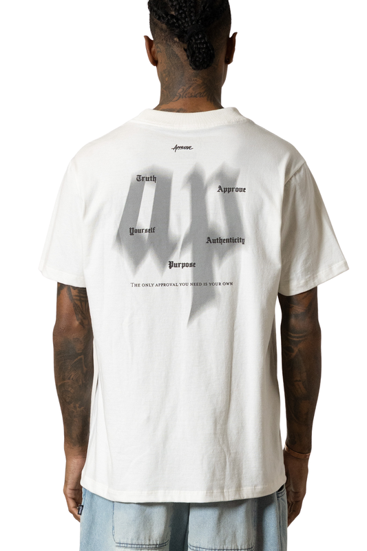 CAMISETA APPROVE CORE PURPOSE AP8395 OFF WHITE