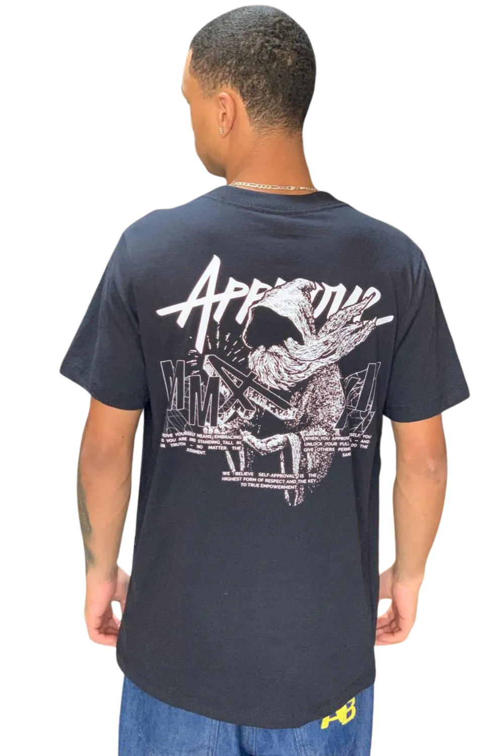 CAMISETA APPROVE CORE MAGE AP8394 PRETO