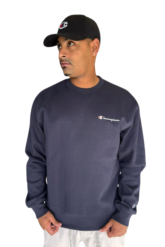 MOLETOM CHAMPION CREWNECK ATH MINI SCRIPT GF88BY08160AZM