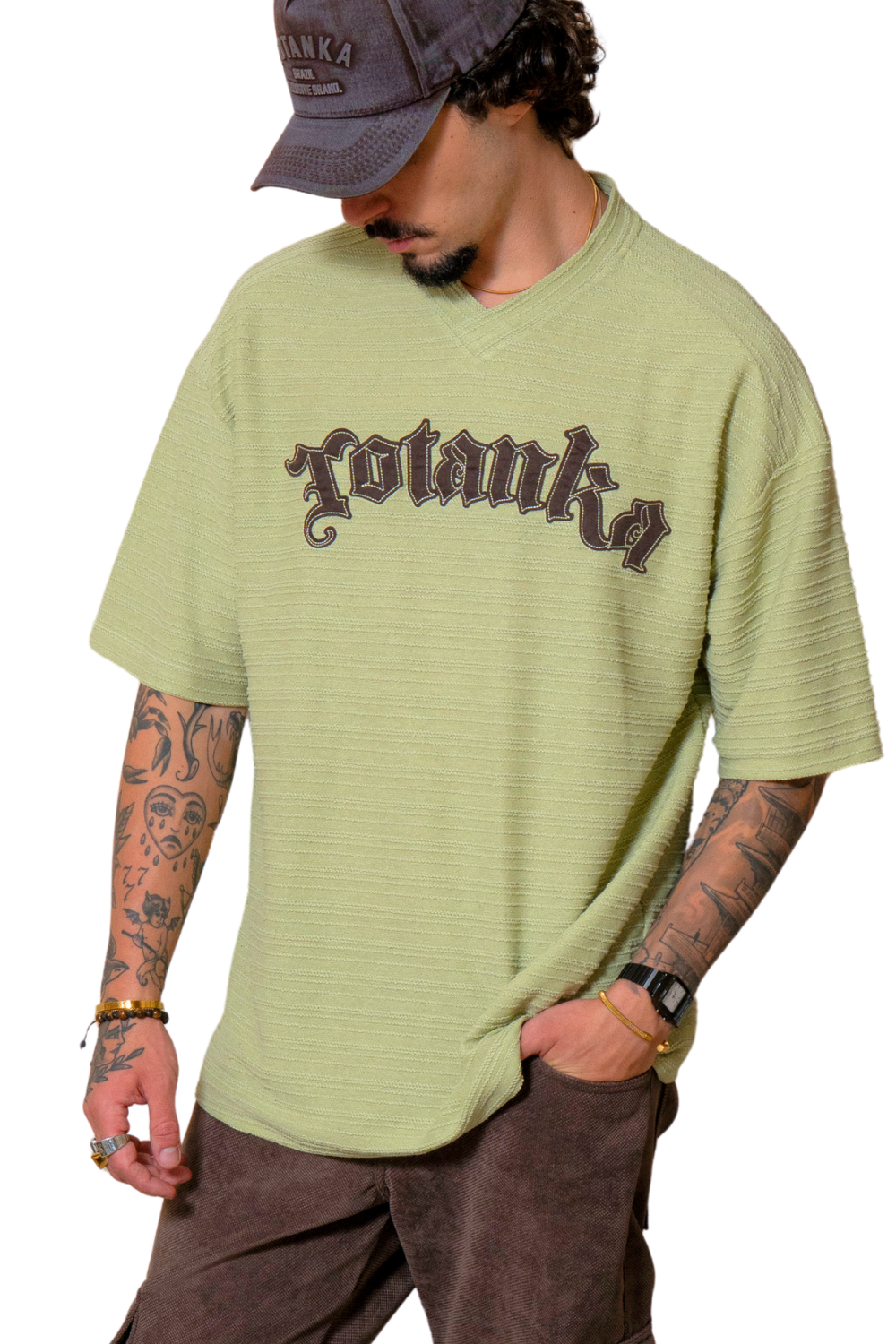 CAMISETA TOTANKA OVERSIZED NATURAL SKIN