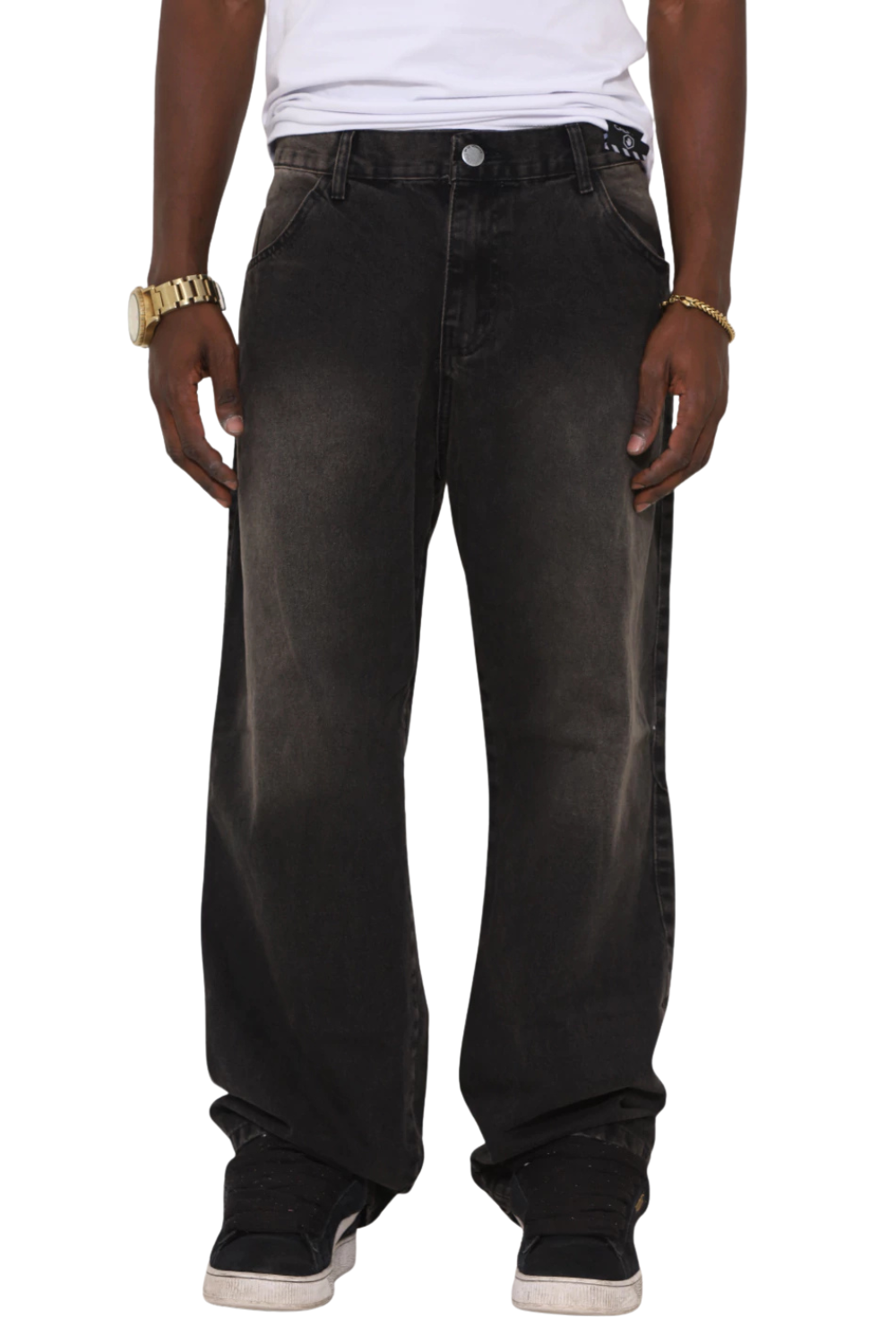 CALÇA JEANS CALMÔ X DENIM BAGGY MARROM VINTAGE CALMOCJ001