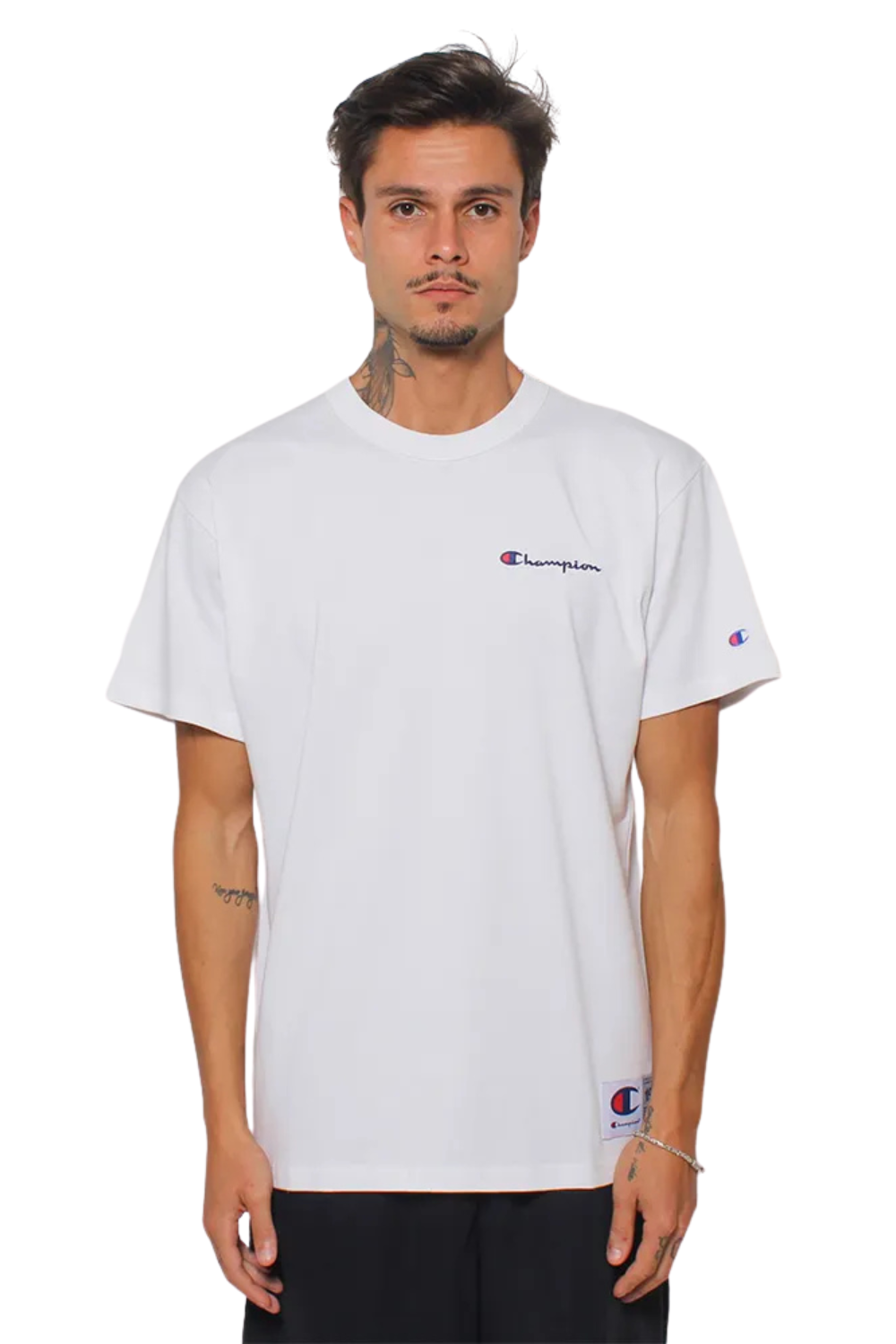CAMISETA CHAMPION MINI SCRIPT BORDADO Y06819