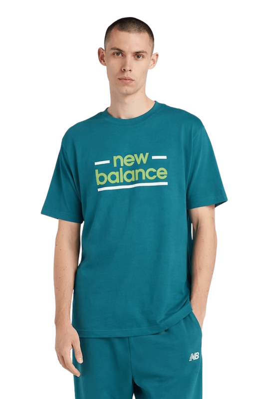 CAMISETA NEW BALANCE LINEAR LINES MT53927B