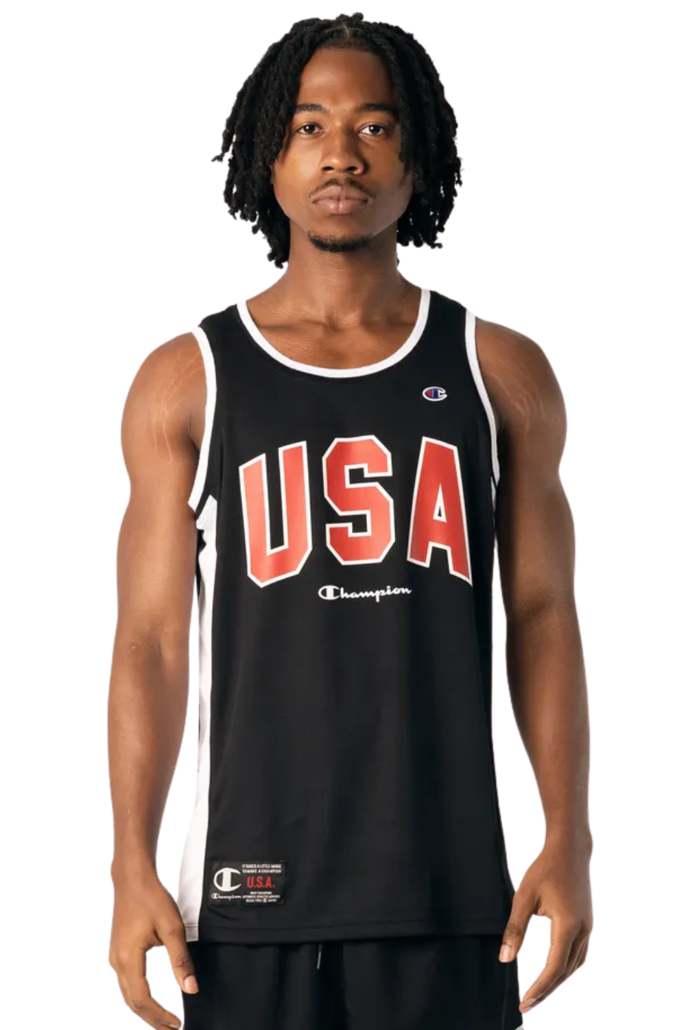 CAMISETA REGATA CHAMPION BASKET ATHLETIC USA T7634B58609G