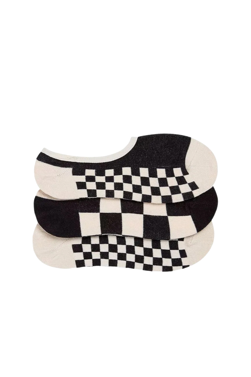 MEIA VANS CHECKER CANOODLE VN000HTPBLK