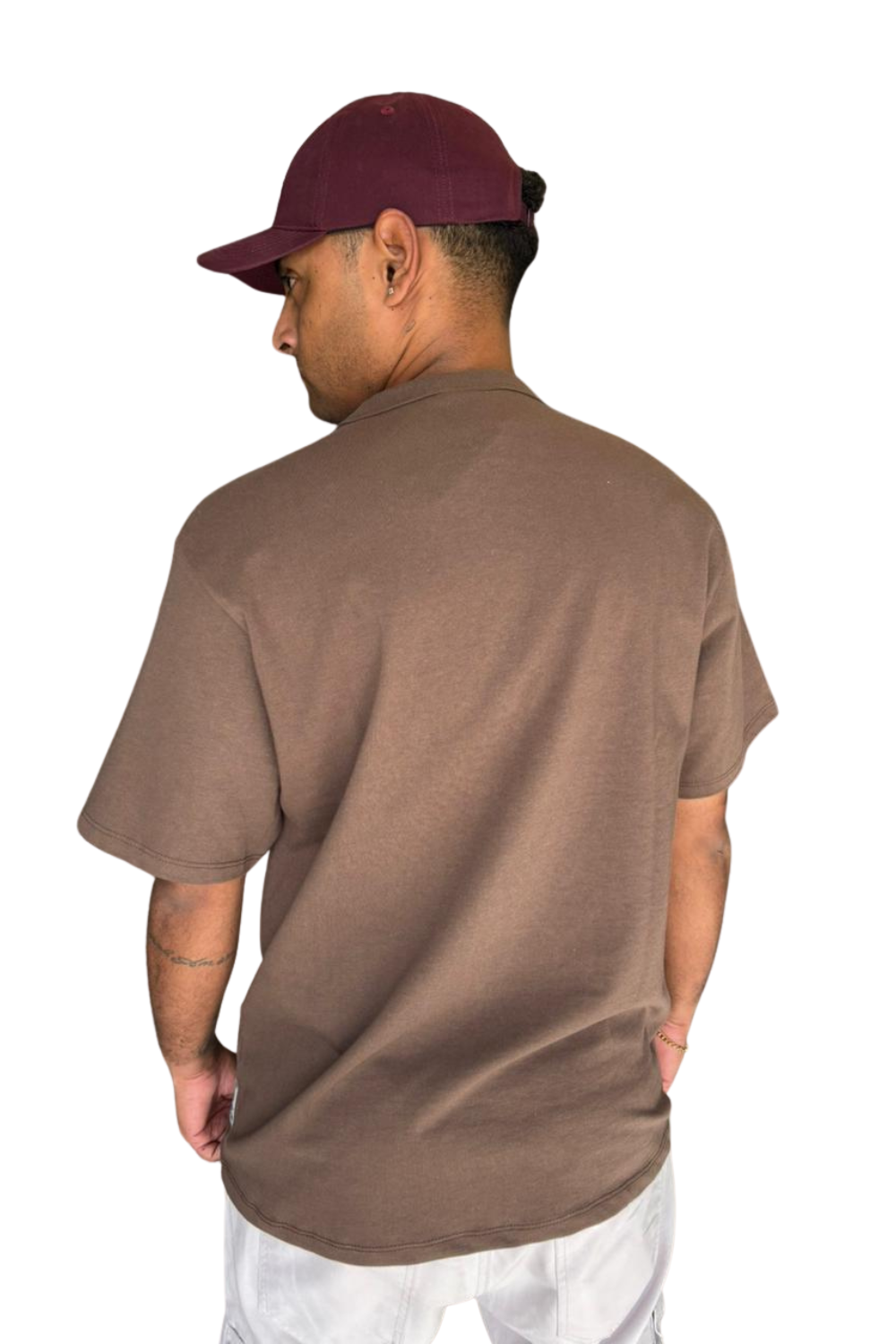 CAMISETA CHAMPION PES MC LOGO EMBROIDERY SCRIPT Y08069B-MR
