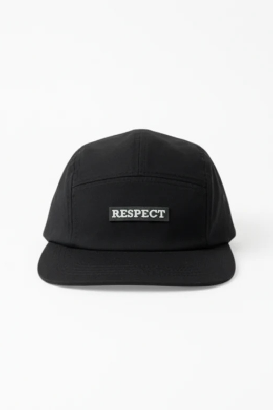 BONÉ  RESPECT FIVE PANEL LOGO LASER BON3LPT