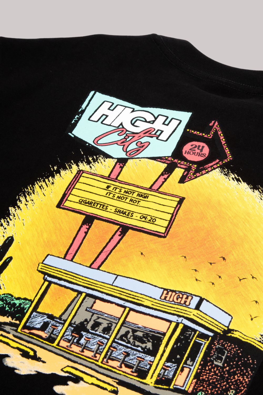 CAMISETA HIGH TEE CAFETERIA