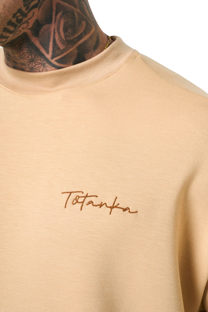 CAMISETA TOTANKA OVERSIZED SIMPLE LINE OV801107BG