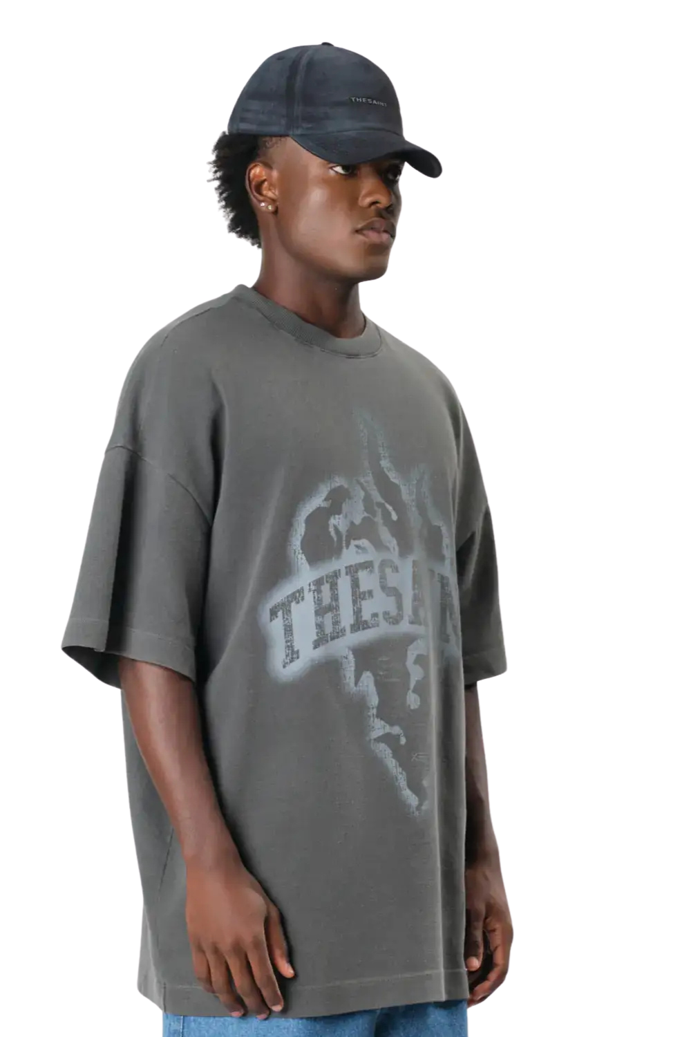 CAMISETA THE SAINT OVERSIZED CHAMA 14.02.01.564.002