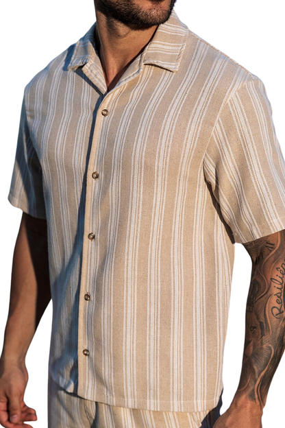 CAMISA FB LINHO BORDADA FB25017