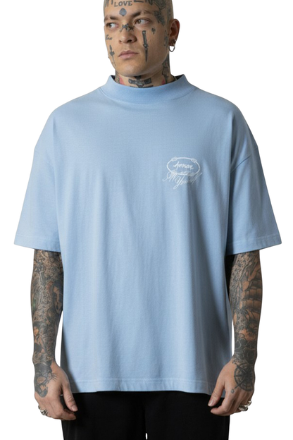 CAMISETA APPROVE HUGE YRSLF TIMELESS 7918 AZUL CLARO